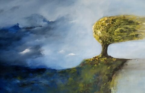 Acryl auf Leinwand