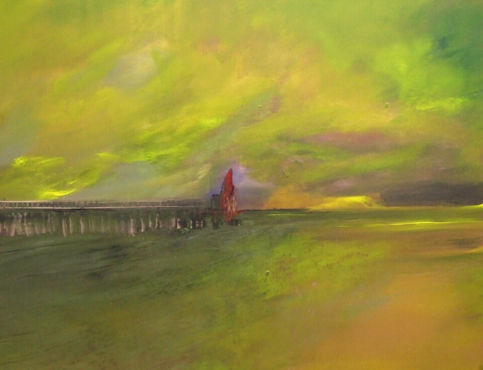 The women on the pier